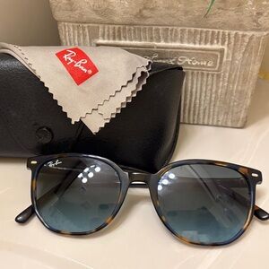 Ray-Ban Tortoise and Blue Sunglasses Elliot